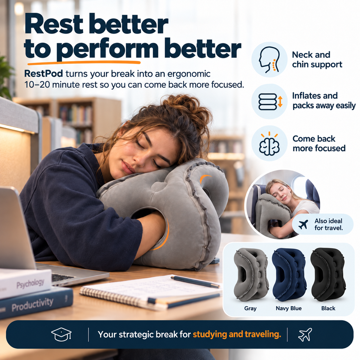 RestPod - Rest better to perform better